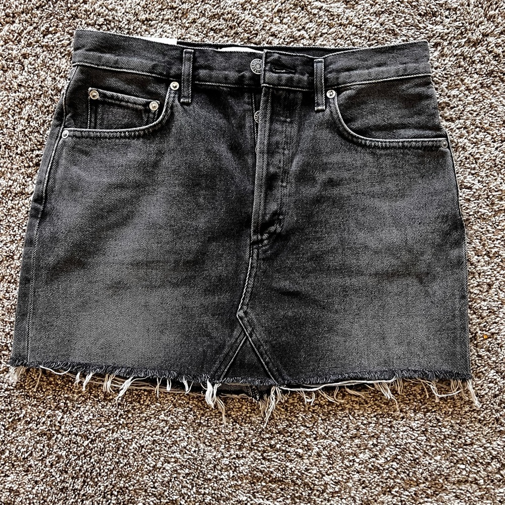 Agolde Jinx Quinn - High Rise Mini Skirt size 28